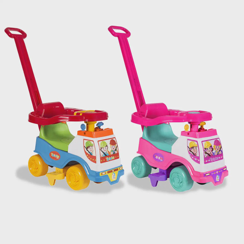 Motoca Infantil Triciclo De Passeio Totoca Com Pedal E Kit em