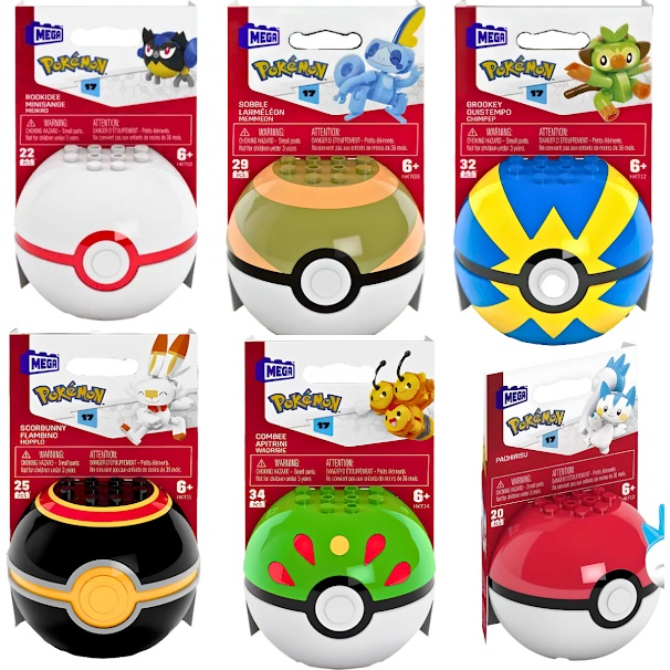 Mega Construx Pokemon Pokebola Serie 8 Envio Aleatorio Fpm00 em Promoção na  Americanas