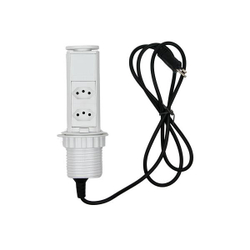 Torre de Tomada 2 Elétricas 20A Branca Menor preço em Torre de Tomada 2 Elétricas 20A Branca