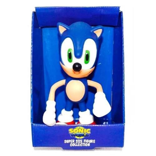 Lançamento Boneco Brinquedo Action Figure Sonic 2 Super Grande Super Size -  23cm S8