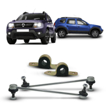 Par Bieleta Kit Bucha Da Barra Dianteira Duster 2012 A 2021