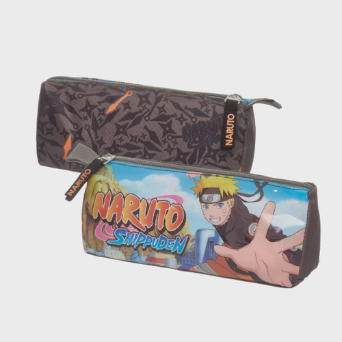 Estojo Escolar Duplo Boruto Naruto Preto Infantil Canetas em Promoção na  Americanas