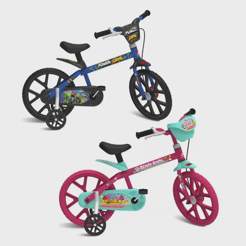 Bicicleta Infantil Moto cross aro 14 Unitoys 1506 em Promoção na Americanas