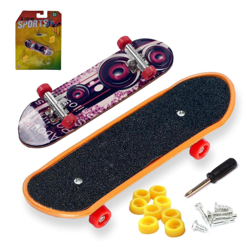 Skate de dedo com acessórios - Babykids