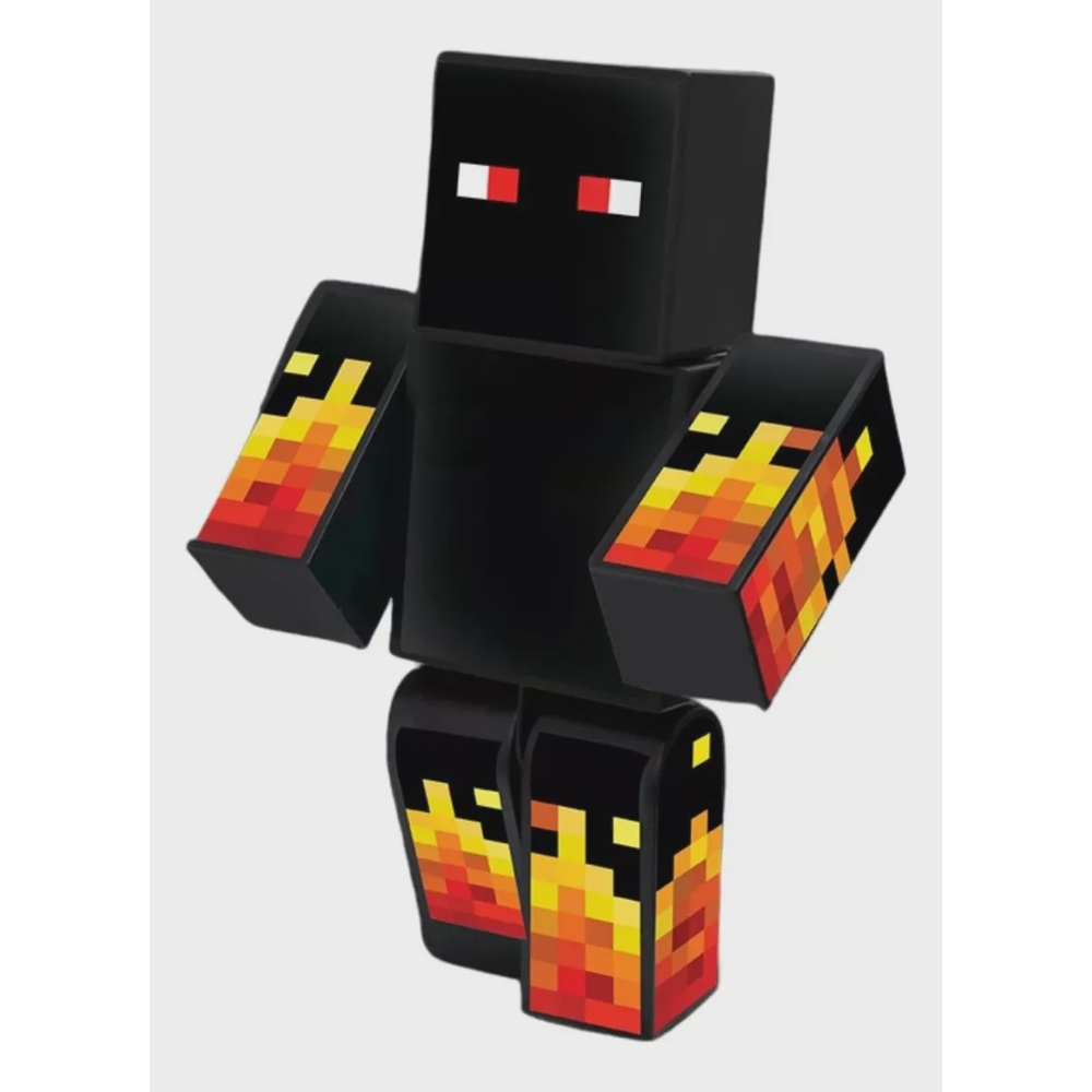 Boneco Gamer Skin Athos 25cm - Minecraft - Algazarra no Shoptime