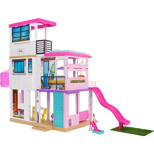 Casa de Bonecas Barbie Dreamhouse - Mattel GRG93 em Promoção na