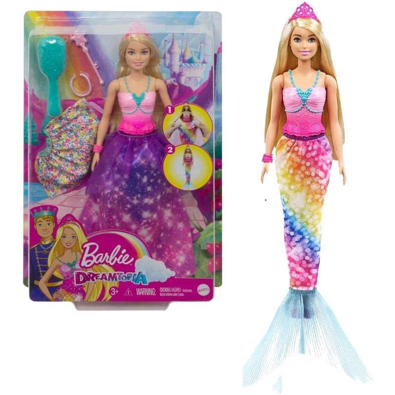 Barbie Princesa: Sereia, butterfly e mais