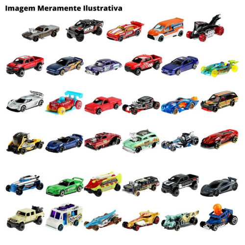 Carrinho Hot Wheels 12 Peças - Diversos Modelos - C4982 na Americanas  Empresas