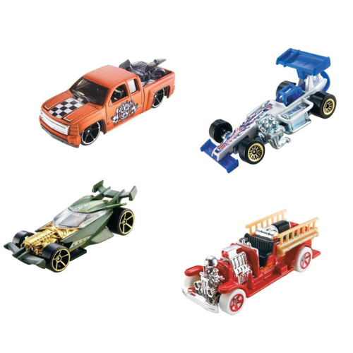 Carrinhos Hot Wheels - Pacote Com 5 Carros - Hot Trucks - M em Promoção na  Americanas