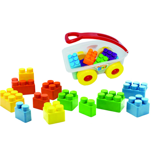 Cadeirinha de Brinquedo Infantil com Blocos de Montar - Wp Connect