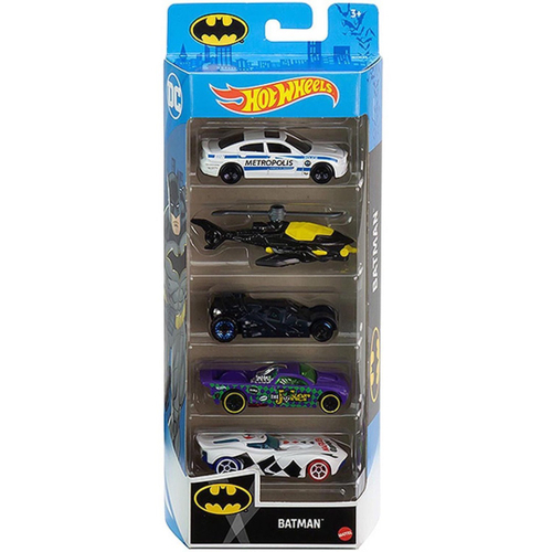 Miniatura Carrinho Hot Wheels Premium Batmobile Batman Hkc22