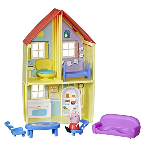 Brinquedo Maletinha Casa Da Peppa Pig Infantil E Acessórios em