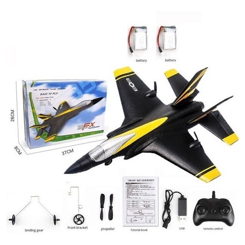 Avião Controle Remoto 2.4g Brinquedo Resistente 2 Baterias