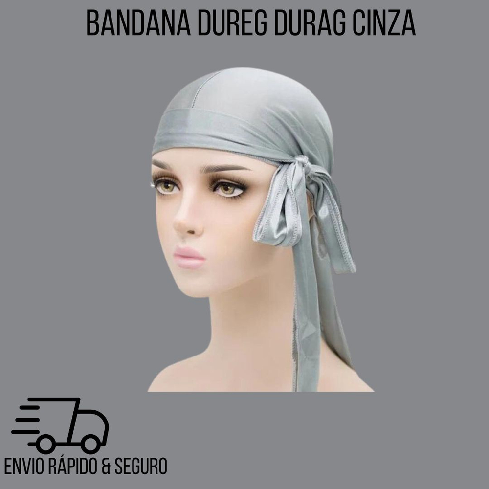 Bandana Dureg Durag Branca - Online - Bandana - Magazine Luiza