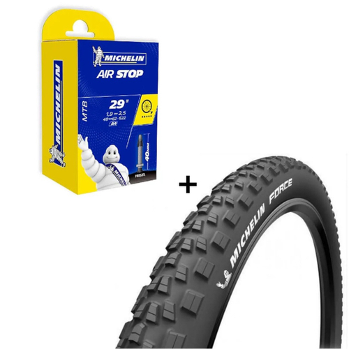 Kit Pneu Mtb Michelin Force 29 Access Line C mara 29x19 25 40mm