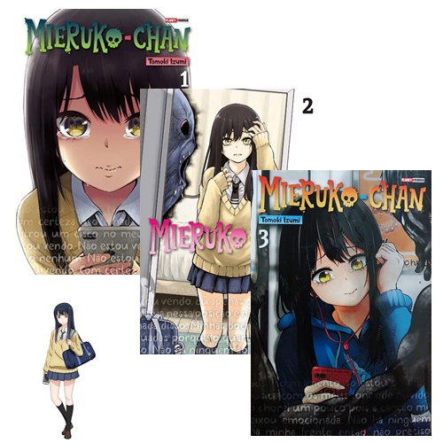 Mangá Mieruko-Chan 01 Panini, mangalivre