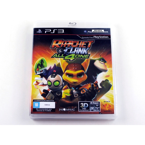 Jogo Mídia Física Rachet Clank Size Matters Original Psp - Sony