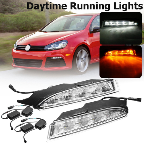 mk6 golf r daytime running lights