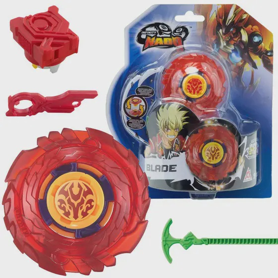 Beyblade Lançador Peão Batalha Infinity Nado Pião Brinquedo em Promoção na  Americanas