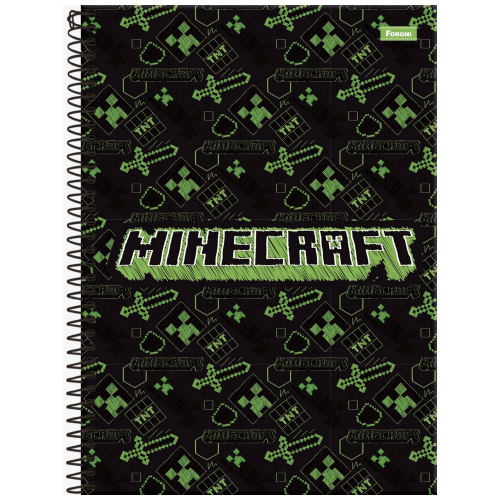 Kit Caderno Espiral Minecraft + Caderno Desenho Minecraft em Promoção na  Americanas