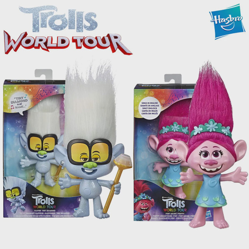 Trolls World Tour - Boneca Poppy Cantora Pop E7219 - MP Brinquedos