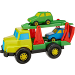 Caminhão Brinquedo Infantil Cegonha Miniatura + 4 Carrinhos - Bs Toys em  Promoção na Americanas