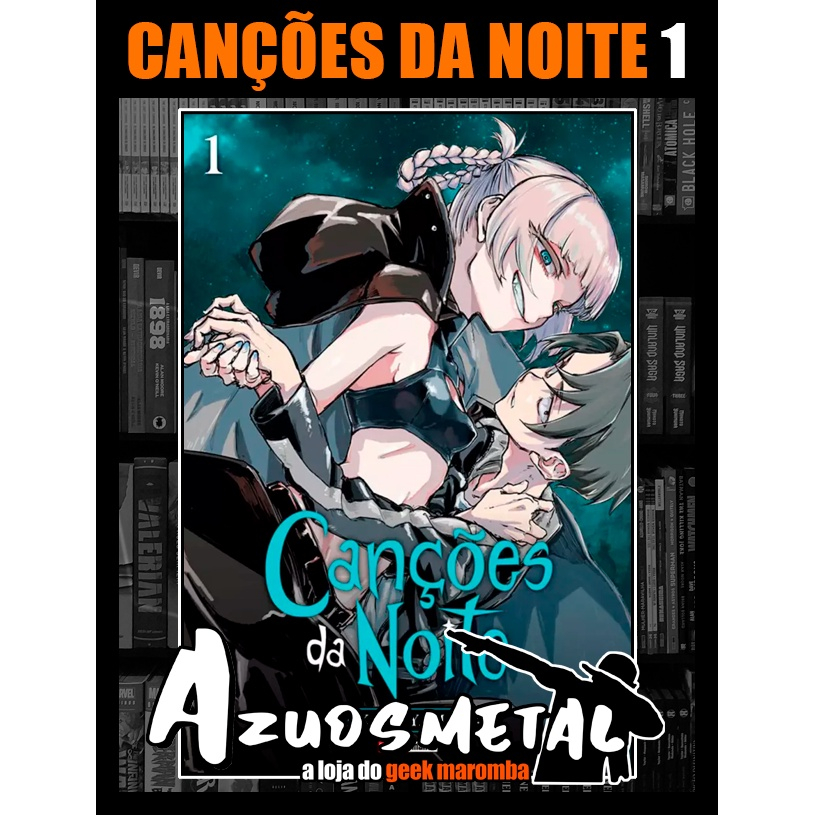 Mangá Call of the Night Canções da Noite Panini