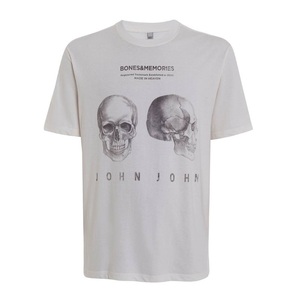 Camiseta John John Big Skull em Promoção na Americanas