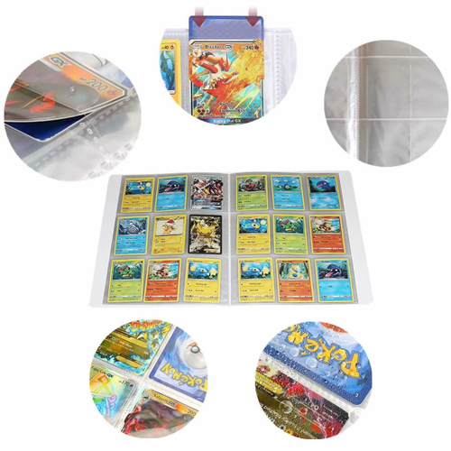 432pcs Cartões Pokemon Álbum Livro Legal Jogo Dos Desenhos