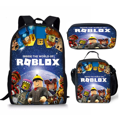 Mochila Roblox Nub Rodinhas Lancheira Estojo Kit em Promoção na Americanas