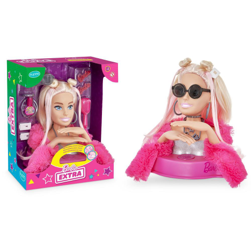 Boneca Para Pentear Maquiar Brinquedo Infantil Menina Negra - Bee Toys em  Promoção na Americanas