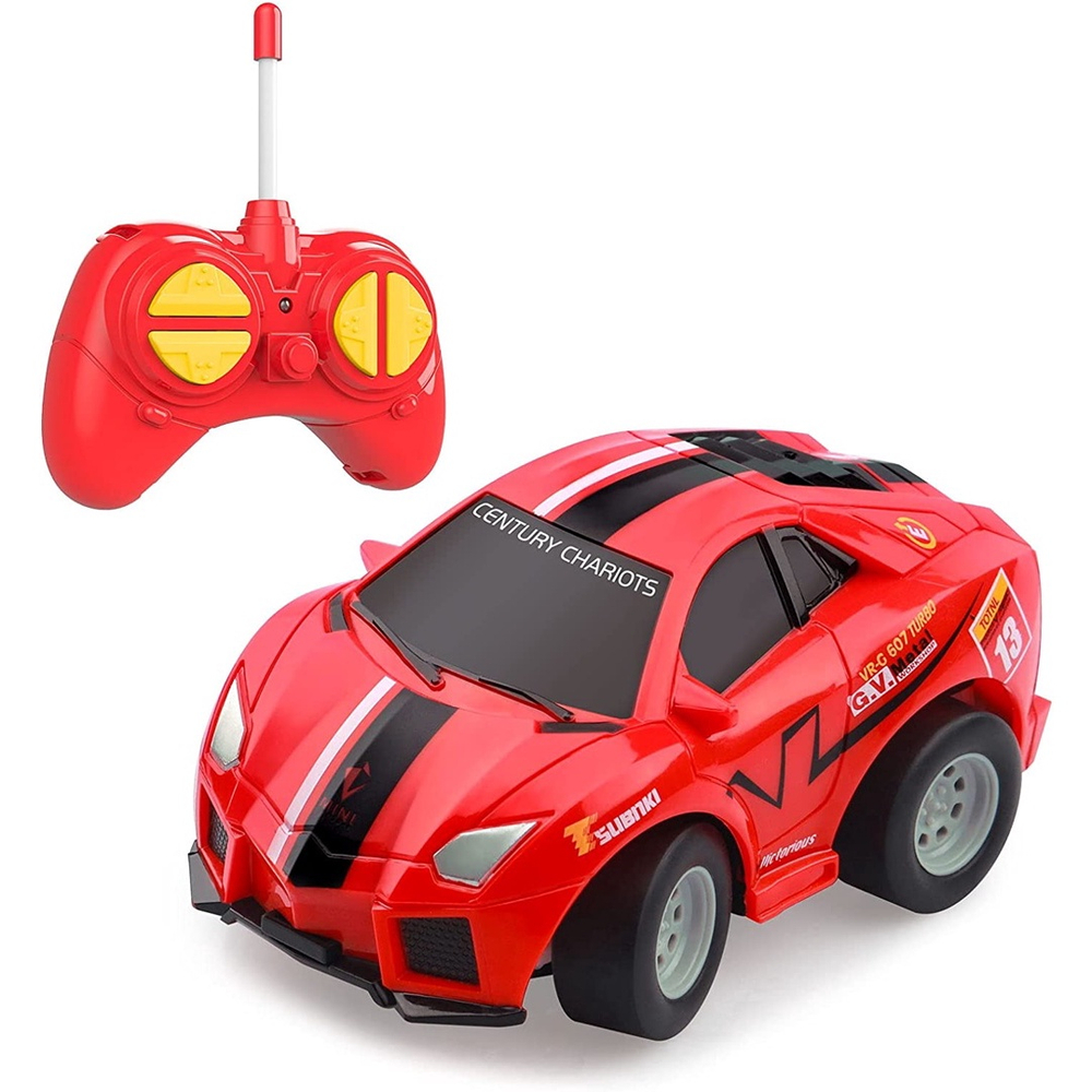 Carrinho De Controle Remoto Infantil De Brinquedo Vermelho - WebContinental