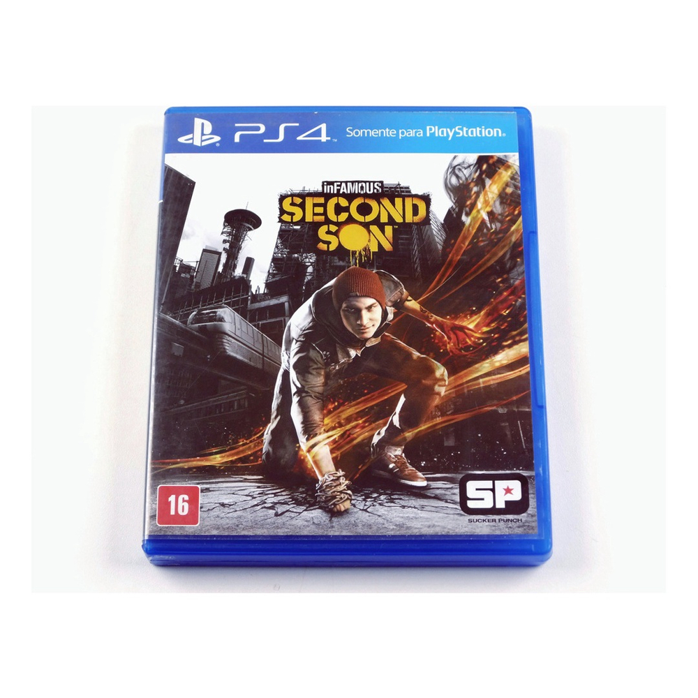 Jogo inFAMOUS: Second Son Playstation Hits PS4 Mídia Física - Saqueti