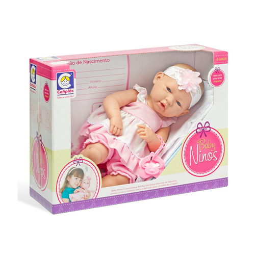 Boneca Bebe Reborn Eloise 45 Centímetros