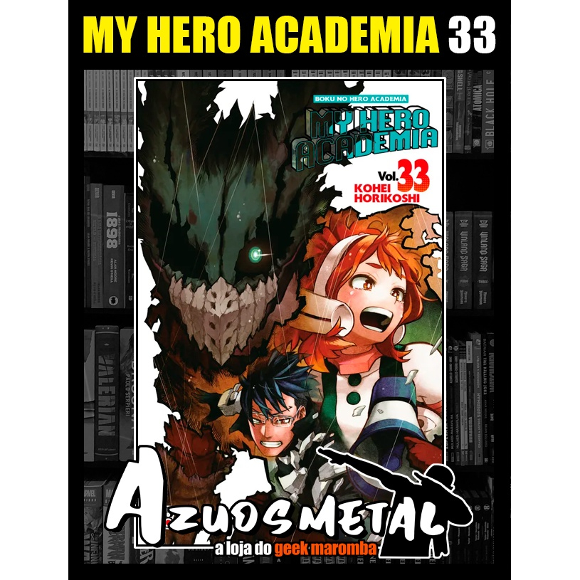 Boku no Hero Academia vol. 33 - Edição japonesa