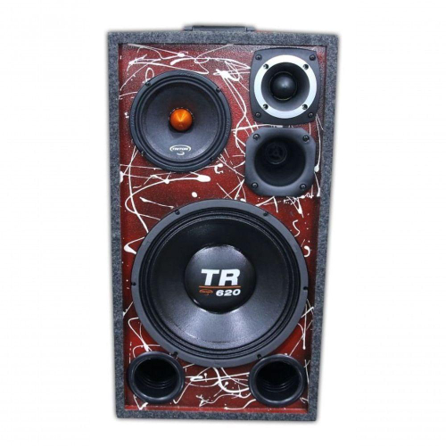 Caixa Trio Residencial Bob Ativa 440W Shutt Beats 12 + MP3 Bluetooth Bivolt  Módulo Varias Cores