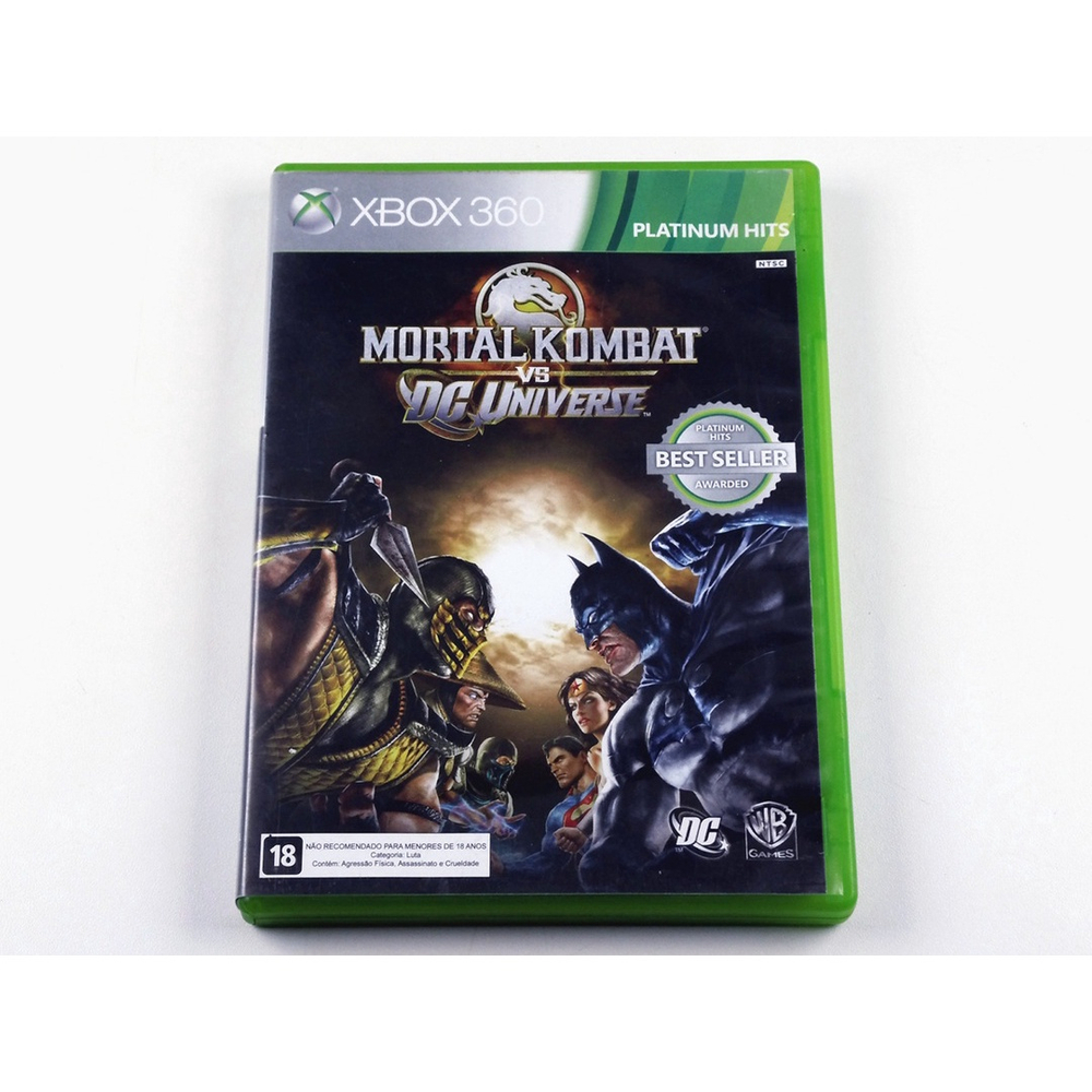 Jogo Mortal Kombat Vs Dc Universe Xbox 360