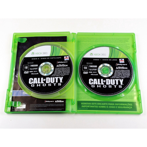 Jogo Call of Duty Ghosts Xbox 360 - Xbox One Retrocompatível