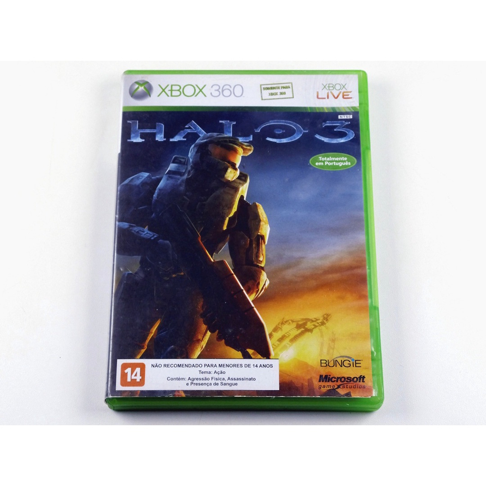 Halo 3 - Jogo xbox 360 Midia Fisica em Promoção na Americanas