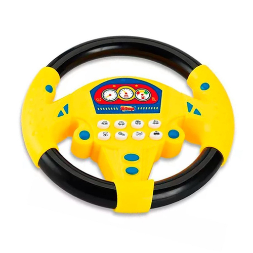 Volante de Brinquedo Infantil com Luzes Sons e Jogo do Carrinho no Shoptime