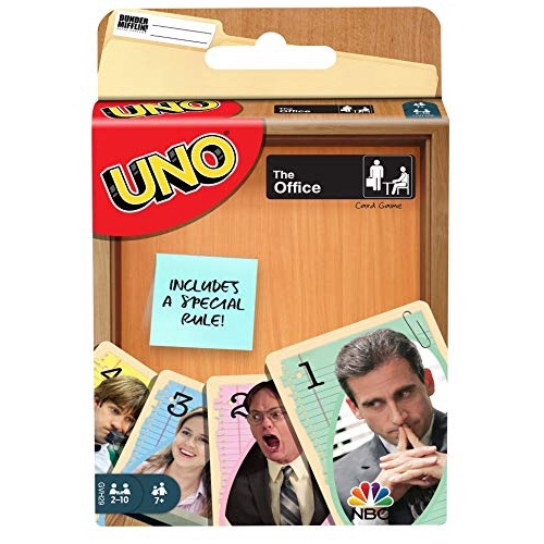 UNO Wild Card Game para Entretenimento Familiar, Jogos Mattel