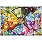 Quebra-Cabeça 90 Peças 30cm Pokémon Mapa Kanto