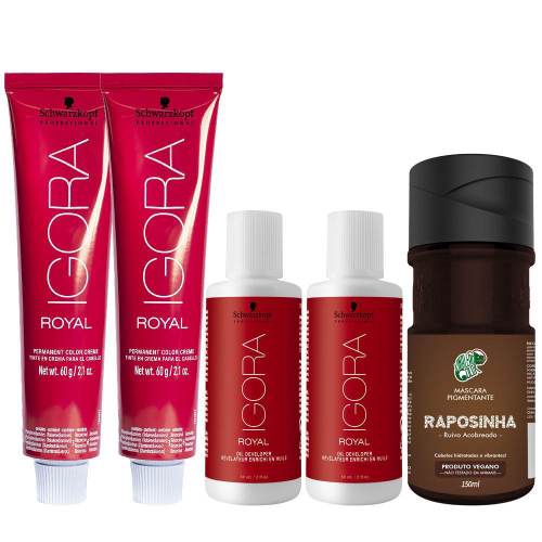 Schwarzkopf Coloração Igora Royal 6.77 Louro Escuro Cobre Extra