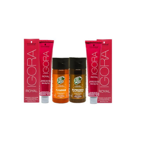 Kit Igora Royal 8-77 60g + Ox 30 + Flamingo Kamaleão Color em Promoção na  Americanas