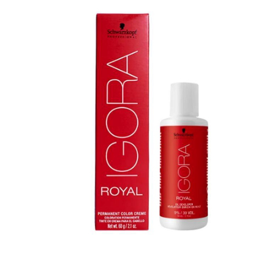 Kit Ruiva 4 Un Igora Royal 8-77 + 4 Un Ox 30 Vol + Flamingo na Americanas  Empresas