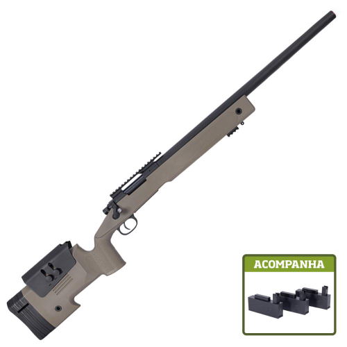 Rifle Sniper M40 S02 Preto - Specna Arms com melhor preço e