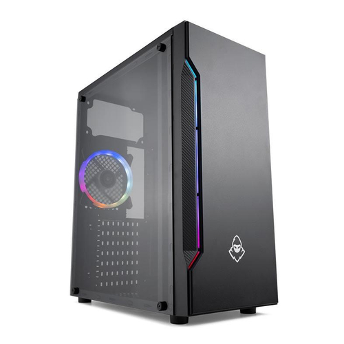 Gabinete Gamer Pichau HX600, RGB, Full-Tower, Lateral de Vidro, Branco,  PG-HX6-WH01