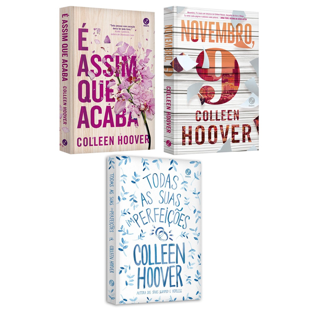 É assim que acaba - Colleen Hoover + Novembro, 9 - Colleen Hoover