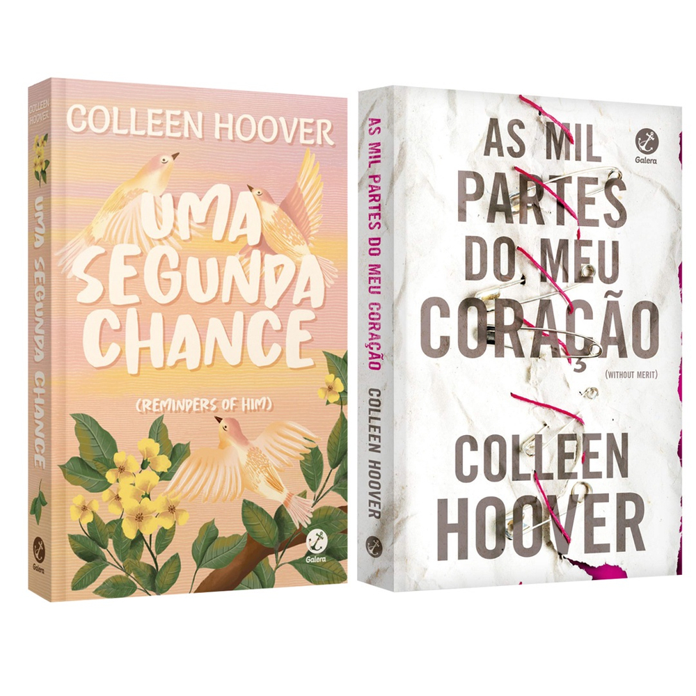 Todos os livros da Colleen Hoover - Prateleira de Cima