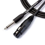 Cabo Microfone P10/Xlr F Santo Angelo hg B 03ft 90 cm